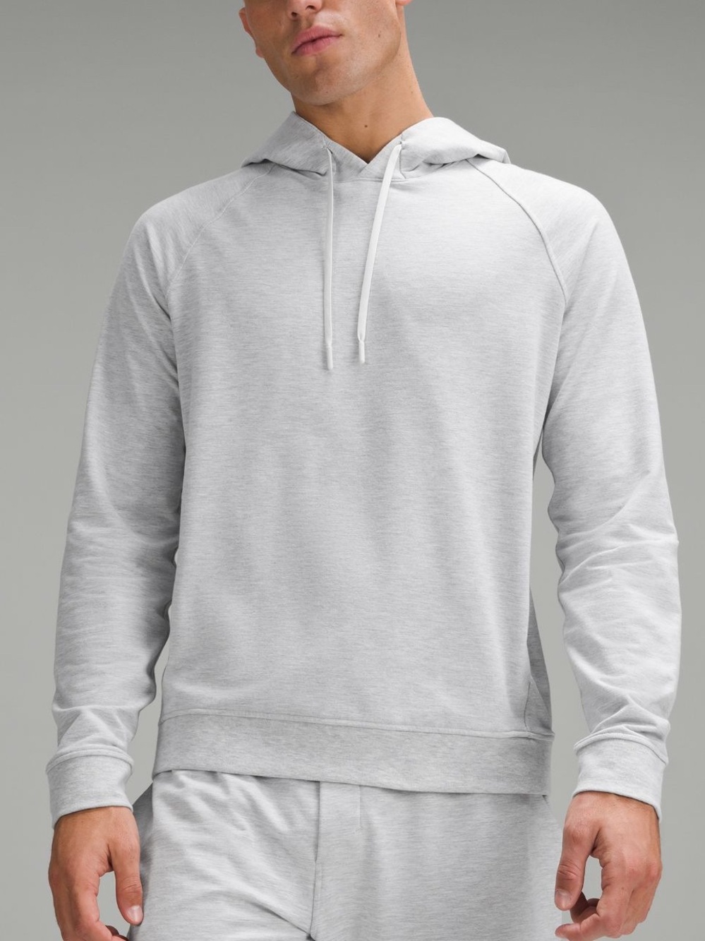 Lululemon Men’s City Sweat Pullover Hoodie - Light Gray